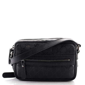 Gucci Zip Crossbody Bag GG Imprime Mini
