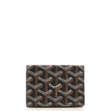 Goyard Business Card Case Coated Canvas