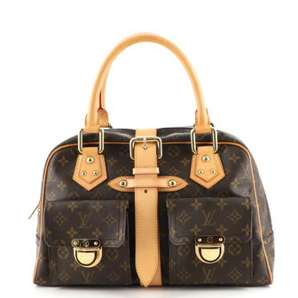 Louis Vuitton Manhattan Handbag Monogram Canvas GM