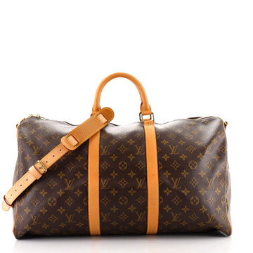 Louis Vuitton Keepall Bandouliere Bag Monogram Canvas 50