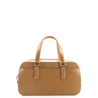 Louis Vuitton Mat Shelton Handbag Monogram Vernis