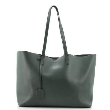 Saint Laurent Shopper Tote Leather Large