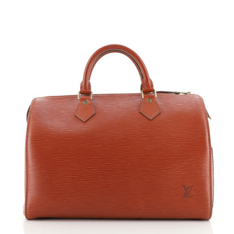 Louis Vuitton Speedy Handbag Epi Leather 30
