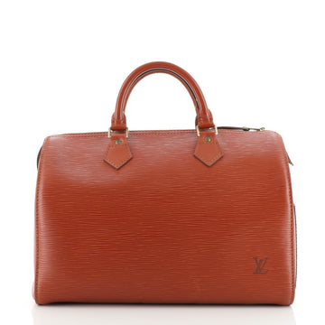 Louis Vuitton Speedy Handbag Epi Leather 30