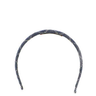 Gucci Headband GG Denim