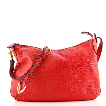 Fendi Selleria Shoulder Bag Leather Medium