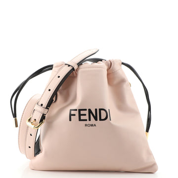 Fendi Pack Pouch Crossbody Bag Leather Small