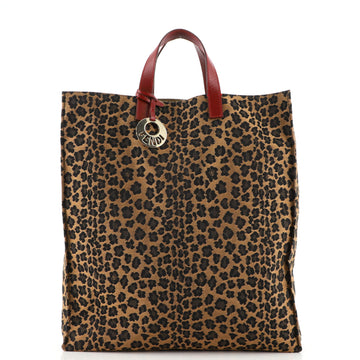 Fendi Special Shopping Tote Printed Canvas Large