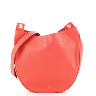 Celine Hobo Leather Small