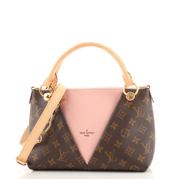 Louis Vuitton V Tote Monogram Canvas and Leather BB