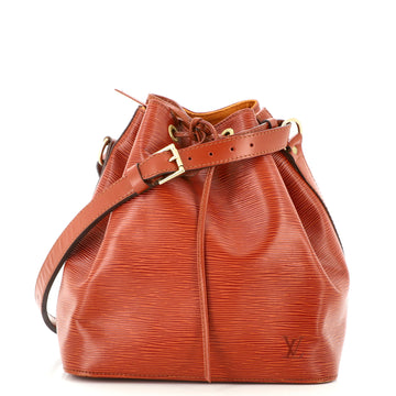 Louis Vuitton Petit Noe Handbag Epi Leather