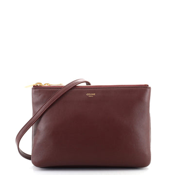 Celine Trio Crossbody Bag Leather Small