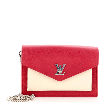 Louis Vuitton Mylockme Chain Pochette Leather