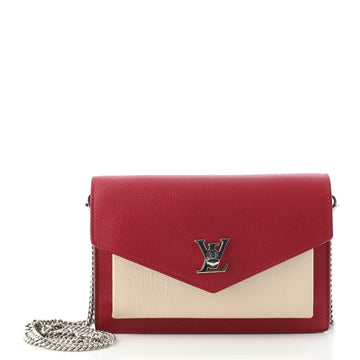 Louis Vuitton Mylockme Chain Pochette Leather