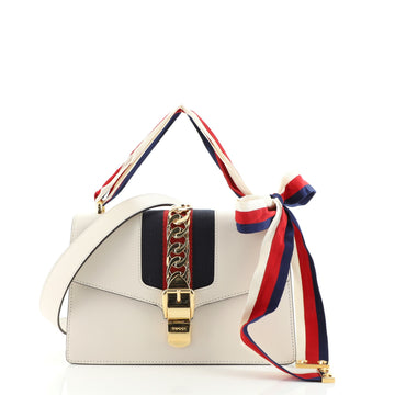 Gucci Sylvie Shoulder Bag Leather Small