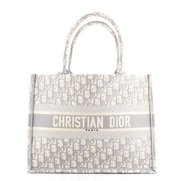 Christian Dior Book Tote Oblique Canvas Small