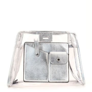 Fendi Peekaboo Defender PVC with Leather Small