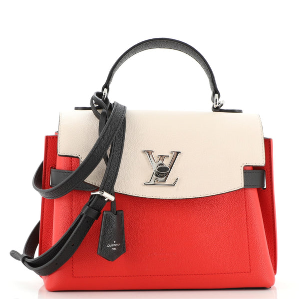 Louis Vuitton Lockme Ever Handbag Leather BB Neutral 1984111