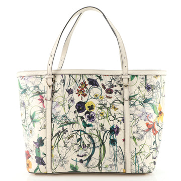 Gucci Nice Tote Floral Printed Leather Medium