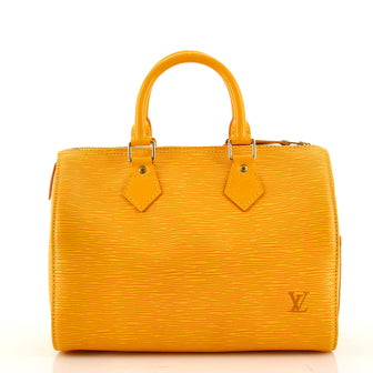 Louis Vuitton Speedy Handbag Epi Leather 25