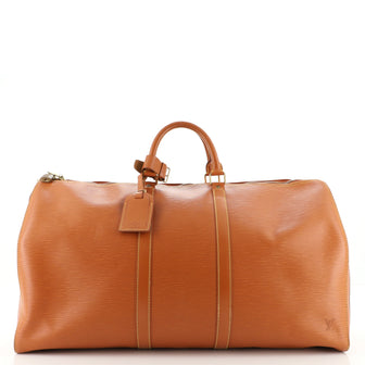 Louis Vuitton Keepall Bag Epi Leather 55