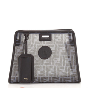 Fendi Peekaboo Defender Zucca Mesh Small