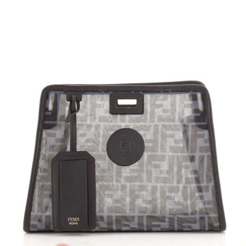 Fendi Peekaboo Defender Zucca Mesh Small