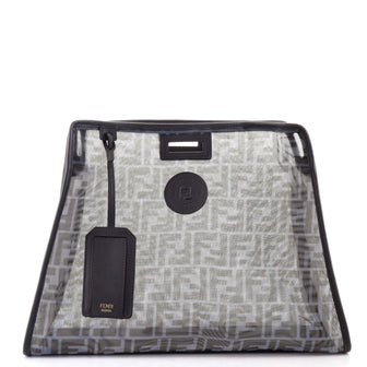 Fendi Peekaboo Defender Zucca Mesh Medium