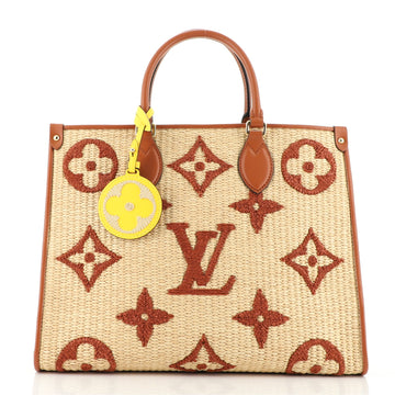 Louis Vuitton OnTheGo Tote Monogram Giant Raffia MM