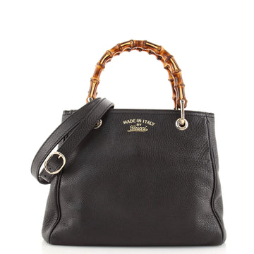 Gucci Bamboo Shopper Tote Leather Small