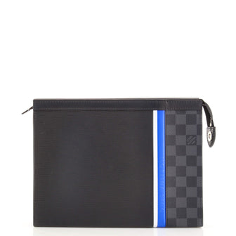 Louis Vuitton Pochette Voyage Epi Leather with Damier Graphite MM