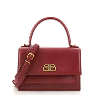 Balenciaga Sharp Top Handle Bag Leather XS