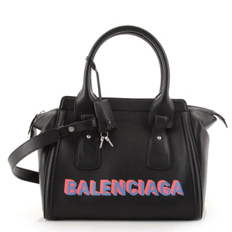 Balenciaga Monday Bowling Bag Leather Small
