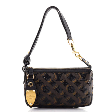 Louis Vuitton Pochette Limited Edition Monogram Eclipse Sequins Small