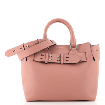 Burberry Belt Tote Leather Small