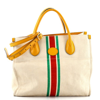 Gucci Foldable Shopping Tote Linen Small