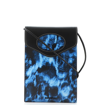Burberry Phone Case Crossbody Printed Leather