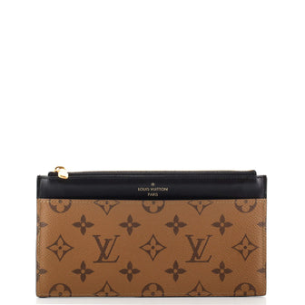Louis Vuitton Slim Purse Reverse Monogram Canvas