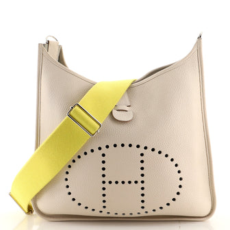 Hermes Evelyne Bag Gen III Clemence GM