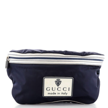 Gucci Logo Patch Waist Bag Nylon