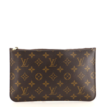 Louis Vuitton Neverfull Pochette Monogram Canvas Large