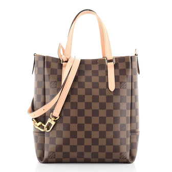 Louis Vuitton Belmont Tote Damier PM Brown 1284061