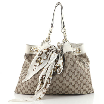 Gucci Positano Tote GG Canvas Large
