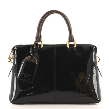 Louis Vuitton Miroir Handbag Vernis with Monogram Canvas