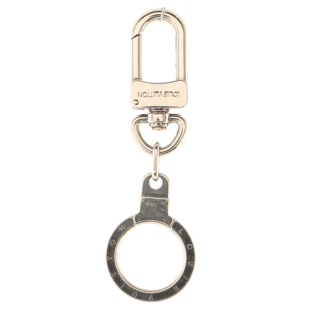 Louis Vuitton Bolt Pochette Extender Keychain Metal Silver 1284617