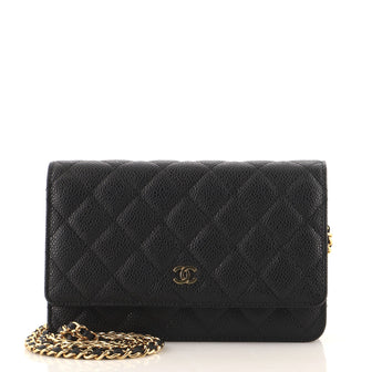 Chanel Wallet on Chain Quilted Caviar