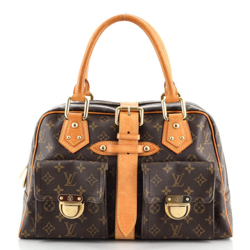Louis Vuitton Manhattan Handbag Monogram Canvas GM
