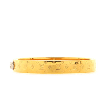 Louis Vuitton Nanogram Cuff Bracelet Metal