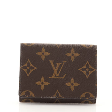 Louis Vuitton Envelope Business Card Holder Monogram Canvas