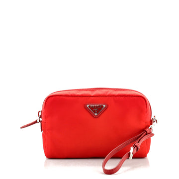 Prada Wristlet Pouch Tessuto